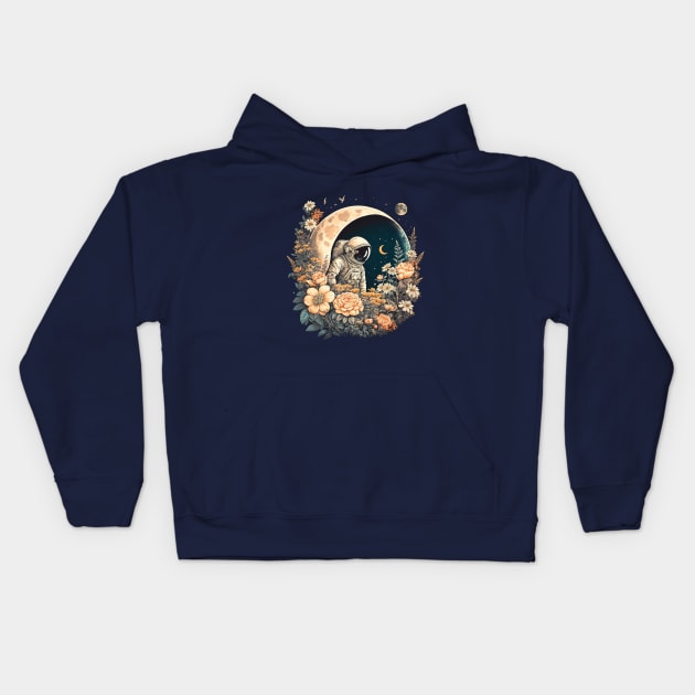 Moon Lover Kids Hoodie by Daniac's store